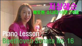 [Piano Lesson 41] 피아니스트 이종은의 지상레슨 - 베토벤 소나타 16번 1악장 Beethoven Sonata No. 16 1st. mov. - 1부