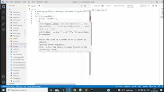 equilateral triangle using for loop in python