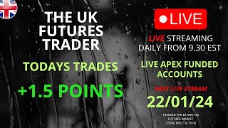 ***LIVE (DAILY) ES Futures trading***