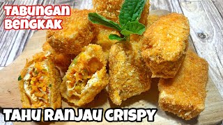 Tahu ranjau crispy khas jombang, Tahu isi mercon renyah, tahu isi pedas, Ide usaha menjanjikan.