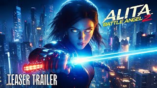 Alita 2: Battle Angel (2025) Teaser Trailer | Rosa Salazar (4K)