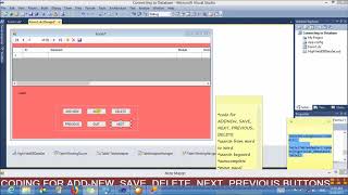 Programmers' choice: How to code for Save, delete, add new, next and previous buttons in vb.net
