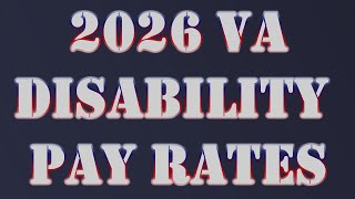VA Disability 2026 Pay and Schedule