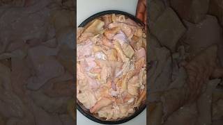 मुर्गे की खलरी की शॉर्ट रेसिपी #chiken skin recipe