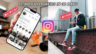 How To GROW On Instagram 2023 | 10k Followers in 30 Days