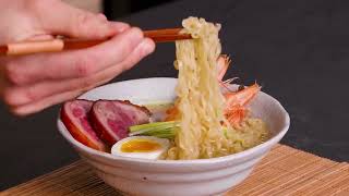 OYAKATA Ramen with prawns and beef