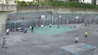 築地川公園の球技いろいろ　Ball games in Tsukijigawa park, Chuo-ku, Tokyo