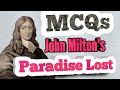 Paradise Lost MCQs | John Milton |