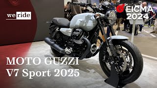 Moto Guzzi V7 Sport 2025 | LIVE da EICMA 2024