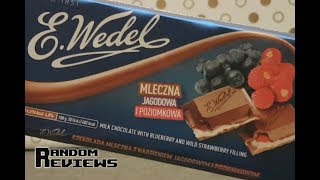 E.Wedel Milk Chocolate with Blueberry and Wild Strawberry Filling - Random Reviews