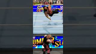 WWE 2K23 Roman Reigns Give Suicide Dive To Fiend Bray Wyatt #shorts #romanreigns #trending #viral