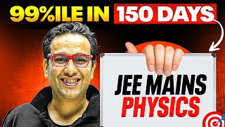 SCORE 99%ile in 150 Days || PHYSICS GAMEPLAN⚡️|| JEE 2025