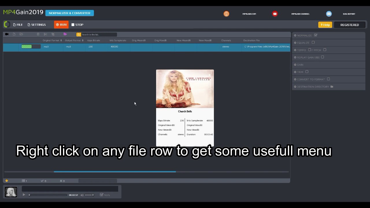 Mp4gain 2019 Tutorial Youtube