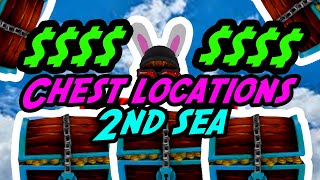 Every Chest Location 2nd Sea | BLOX FRUITS 2022