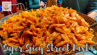 Super Spicy Street Pasta in India | 2021 Street Food Video | Indian Street Food