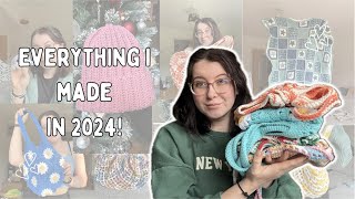 EVERYTHING I crocheted in 2024!! | Bloom Stitch Studios