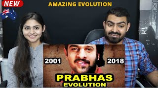 BAHUBALI PRABHAS EVOLUTION REACTION | 2002 - 2019 All Prabhas Movies | Rebel Star's EPIC Journey