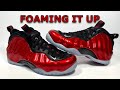 2023 Nike Air Foamposite Metallic Red Review