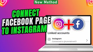How to connect your Facebook page to Instagram PC/Laptop 2024 | Link Facebook Page to Instagram