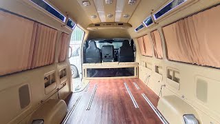 Bikin Mobil Jadi Terlihat Keren dan Mewah | Modifikasi interior Hiace Commuter