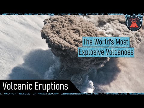 What is the most explosive type of volcano?