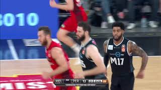 DJ Kennedy Posts 12 points & 14 rebounds vs. Perth Wildcats