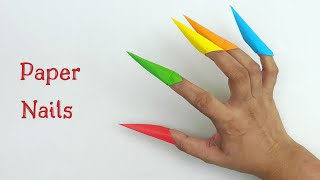 How To Make Easy Paper Nails For Kids / Nursery Craft Ideas / Paper Craft Easy / KIDS crafts