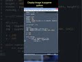 Pygame -display Image in pygame python||#python #pygame