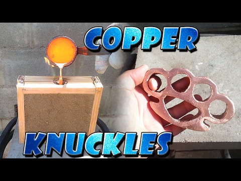 Home Made Copper Knuckles Lost Foam Casting Not Brass Home Made Copper Knuckles Lost Foam Casting Not Brass
