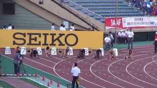 ｾｲｺｰGGP2014 Women100m Bartletta11.18(-0.8) Breen11.45 Hayes11.53 Whittaker11.62 Anna Doi11.68