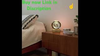 AL- FALAH 3D Moon Crystal Ball Planet Crystal Ball Night Light with Warm White  Decorative Home