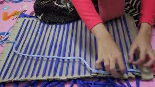 Menjahit Taplak Meja Quilting Kain Perca Ombre