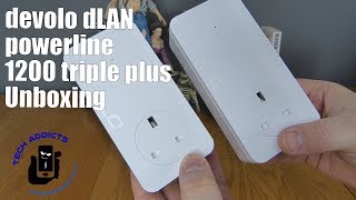 devolo dLAN powerline 1200 triple plus Unboxing