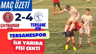 Çaydamarspor U-18 2-4 Tersanespor U-18 ( MAÇ ÖZETİ )