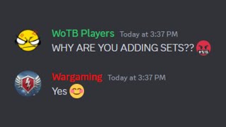 Why is WG introducing the SET?