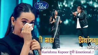 Priyanshu And Mayuri के Singing से हुइ Karishma Kapoor Emotional Indian Idol Season 15 New Promo