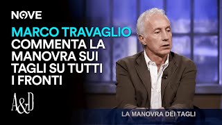 Marco Travaglio commenta la manovra sui tagli su tutti i fronti | Accordi e Disaccordi