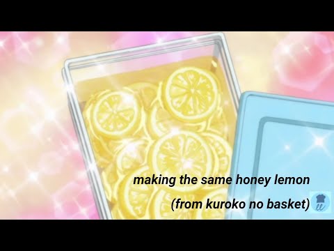 Making The Same Honey Lemon From Kuroko No Basket Youtube