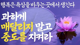 50세이후 절대 매달릴 필요 없는 7가지 | 나이들수록 조심해야 하는 것 |노후를 가장 행복하게 보내는 방법|불교 철학|석가모니 부처님 명언 철학 오디오북 낭독 처세 지혜|ASMR