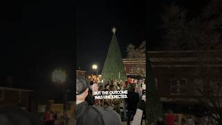 This Christmas tree lighting was awkward ๐