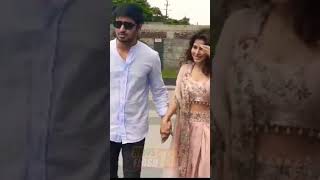 Nikhil Siddharth Holding Hands Of Actress Iswarya Menon During Spy Movie Promotion Delhi