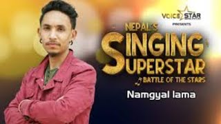 Nepal Singing Superstar Contestant Mr Namgyal Lama Appeal To Vote