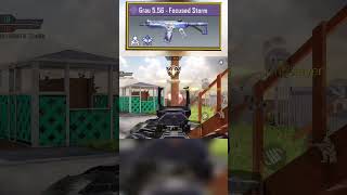 Grau 5.56 Focused Storm It's The Most Beautiful Free Skin In Codm 😍 #codm #codmobile #grau556