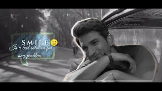 Sushant Singh Rajput Emotional Status Video ❤️| Car Scene of movie chhichore | WhatsApp Status