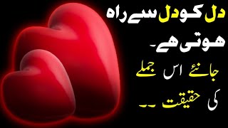 دل کو دل سے راہ ہوتی ہے The heart has a way with the heart || Islamic Bayan || realistic success ||