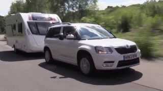 Practical Caravan reviews the Škoda Yeti GreenLine II