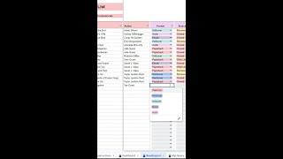 Track Your Reading Like a Pro | Book Tracker & Reading List Spreadsheet