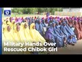 Military Hands Over Rescued Chibok Girl, 330 Others To Borno Govt