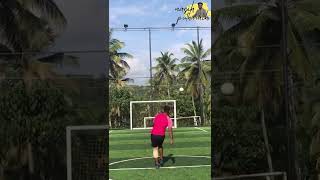 Cross bar challenge #shorts #challenge #football #footballchallange