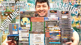 Our Retro Video Game Store gets HUNDREDS of Games every day! | DJVG